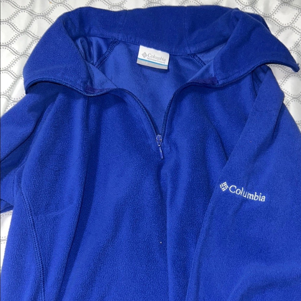 Columbia Royal Blue Fleece Pullover